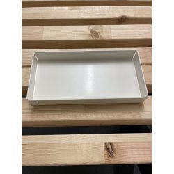 10 x 20 cm Aflang bakke med bne hjrner