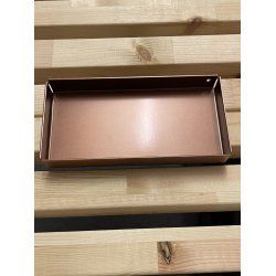 10 x 20 cm Aflang bakke med bne hjrner