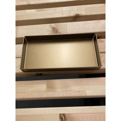 10 x 20 cm Aflang bakke med bne hjrner