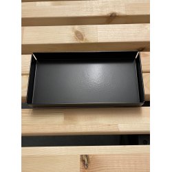 10 x 20 cm Aflang bakke med bne hjrner