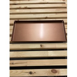 20 x 40,5 cm Aflang bakke med bne hjrner