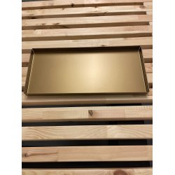 20 x 40,5 cm Aflang bakke med bne hjrner