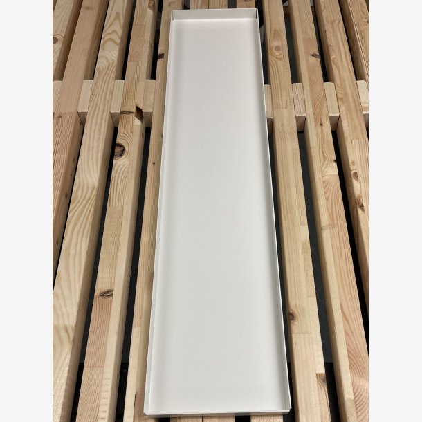 20 x 90 cm Aflang bakke med bne hjrner