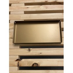 22 x 40 cm Aflang bakke med bne hjrner