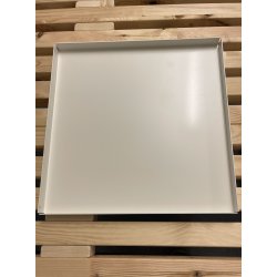 38 x 38 cm Firkantet bakke med bne hjrner