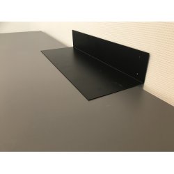 Vinkelhylde - 25 x 8 cm - flere lngder