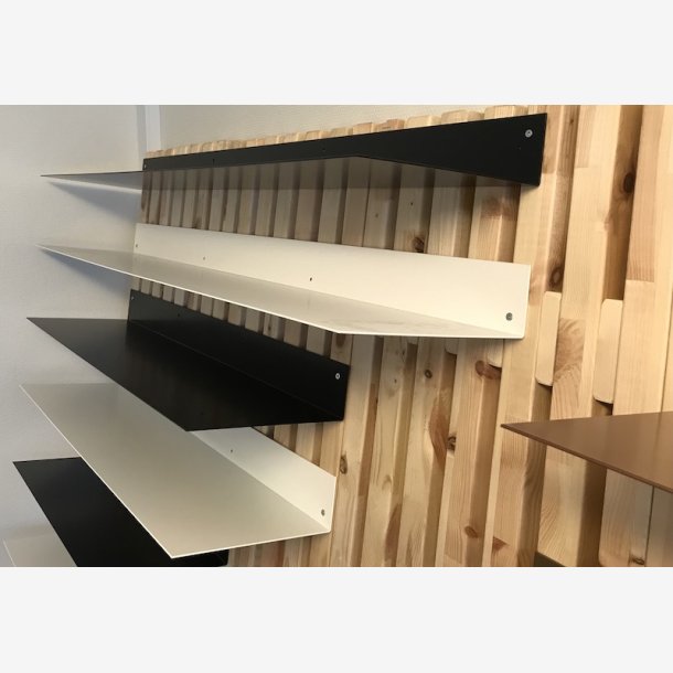 Vinkelhylde - 25 x 8 cm - flere lngder