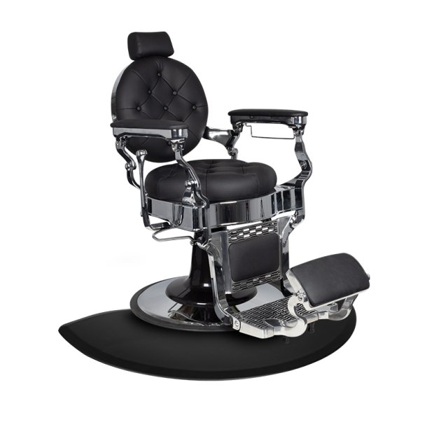 Frisrmtte under en halvcirkelformet lnestol