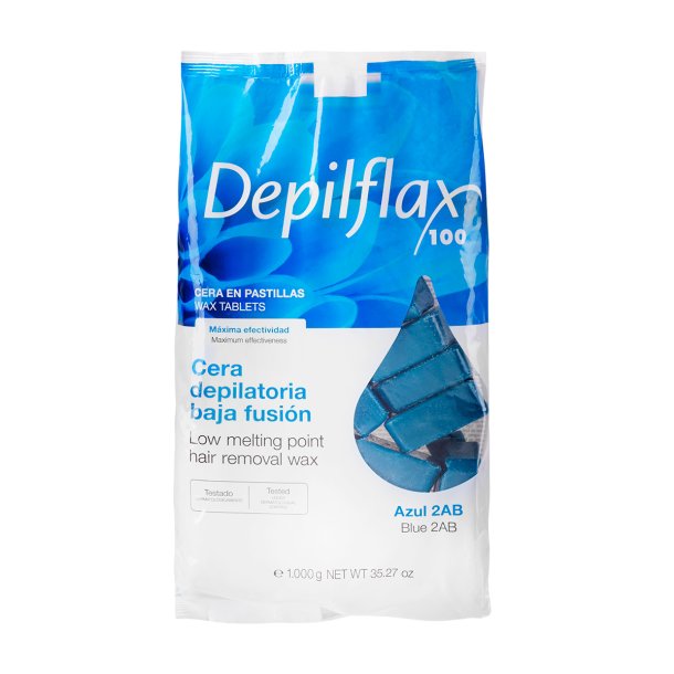 Depilflax hrdvoks stribels til hrfjerning 1 kg azulene