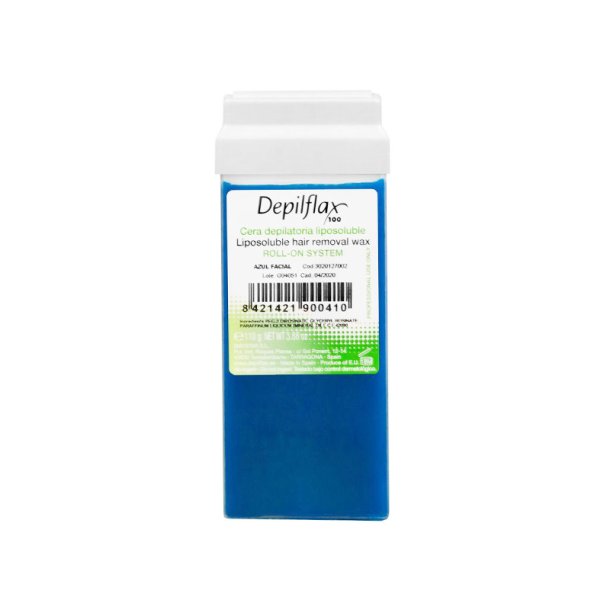 Depilflax 100 hrfjerningsvoksrulle azulene 110g