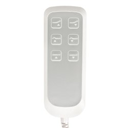 Elektrisk kosmetikstollux hvid/bg 3 motorer