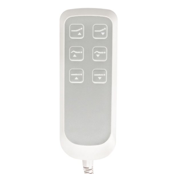 Elektrisk kosmetikstollux hvid/bg 3 motorer