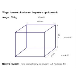 Elektrisk kosmetikstollux pedi 5m