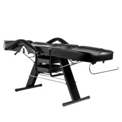 Kosmetisk stol A 202 med sorte skuffer