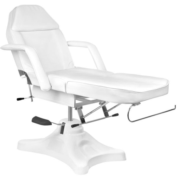 Kosmetisk hydraulisk stol a 234 er hvid