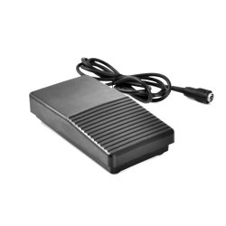 Fodpedal til en filemaskine med stvopsamler- jvn justering