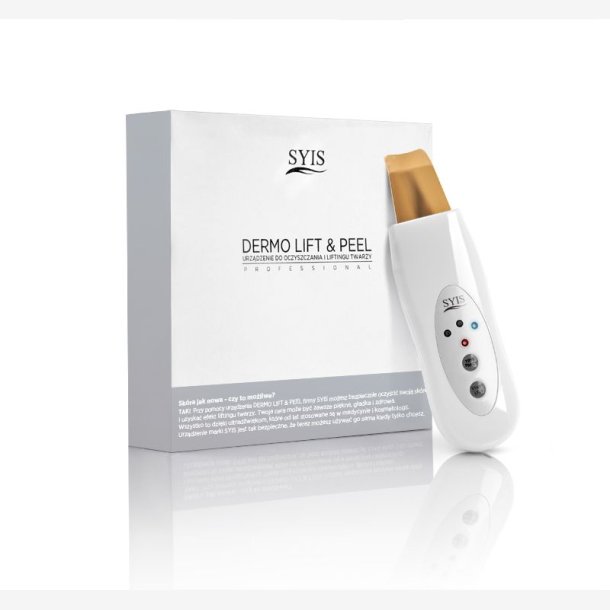 Syis-enhed dermo lift &amp; peeling hudscrubber guldspatel