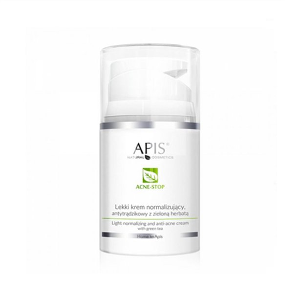 Apis, en let normaliserende anti-akne creme - grn te 50 ml