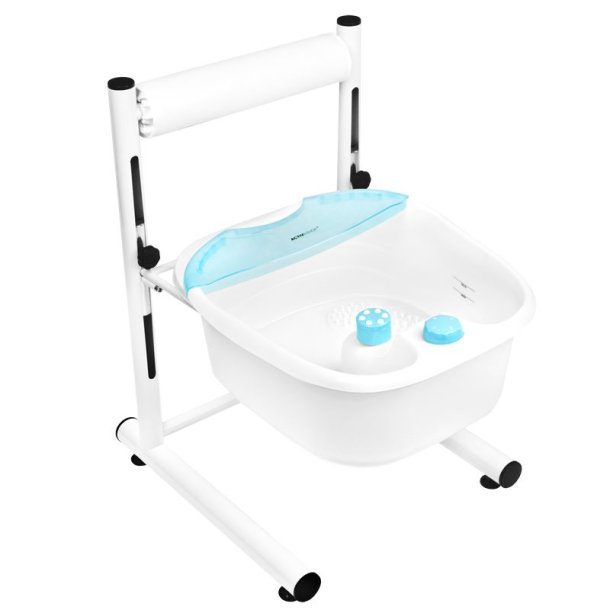 St: pedicure balje med justerbar hjde + fodmassageapparat med temperaturvedligeholdelse am-506a