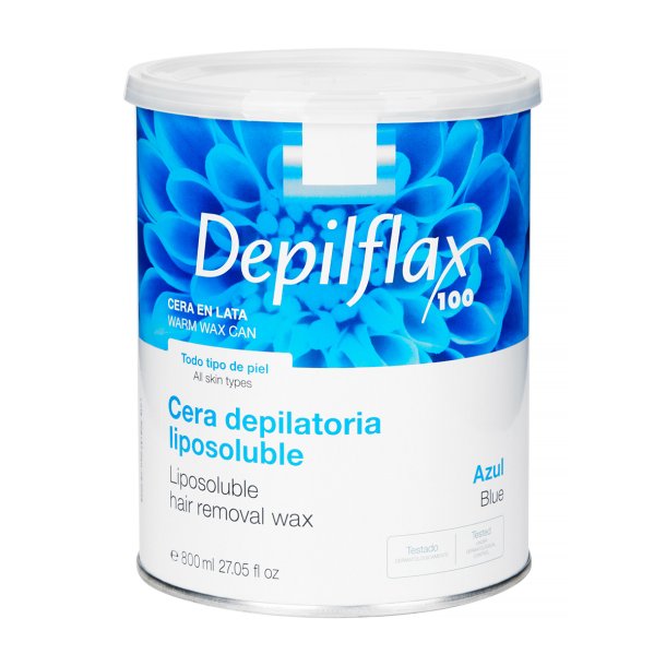 Depilflax hrfjerningsvoksdse 800ml azulene