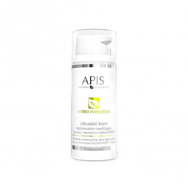 Apis hydro evolution ultralet creme ekstremt fugtgivende med pre og rabarber aquaxtrem 100ml