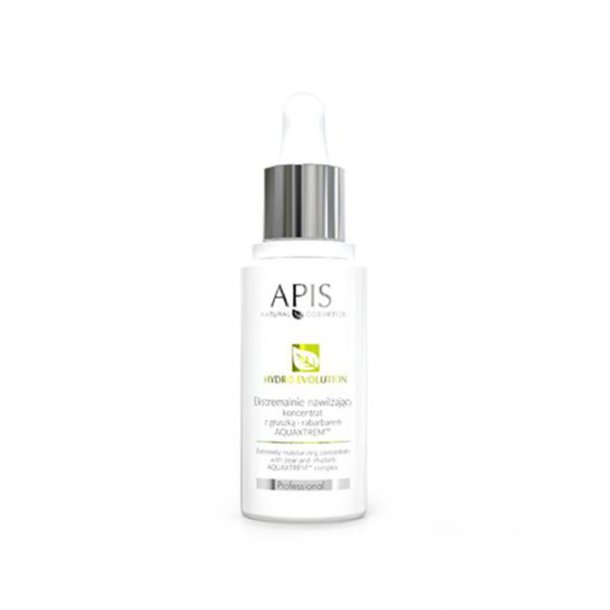 Apis hydro evolution ekstremt fugtgivende koncentrat med pre og rabarber aquaxtrem 30ml