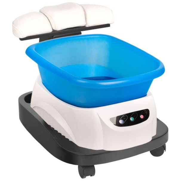 Azzurro pedicure badekar med massage og hjul