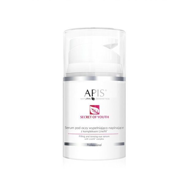 Apis secret of youth, et fyldende og udglattende jenserum med et 50 ml linefill-kompleks