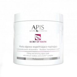 Apis secret of you alge fyldende og opstrammende maske med sesam og linefill kompleks 250g