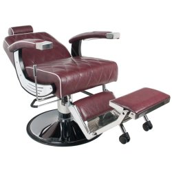 Gabbiano barberstol imperial maroon