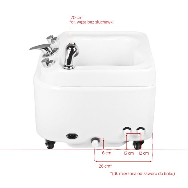 Azzurro bakke til pedicure med hydromassage a023