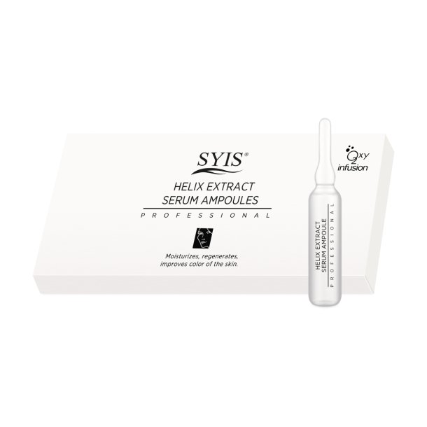 Syis ampuller med snegleslim helix ekstrakt serum 10x3ml