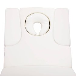 Spa kosmetisk sofa azzurro 815b 2 motorer skinnende hvid