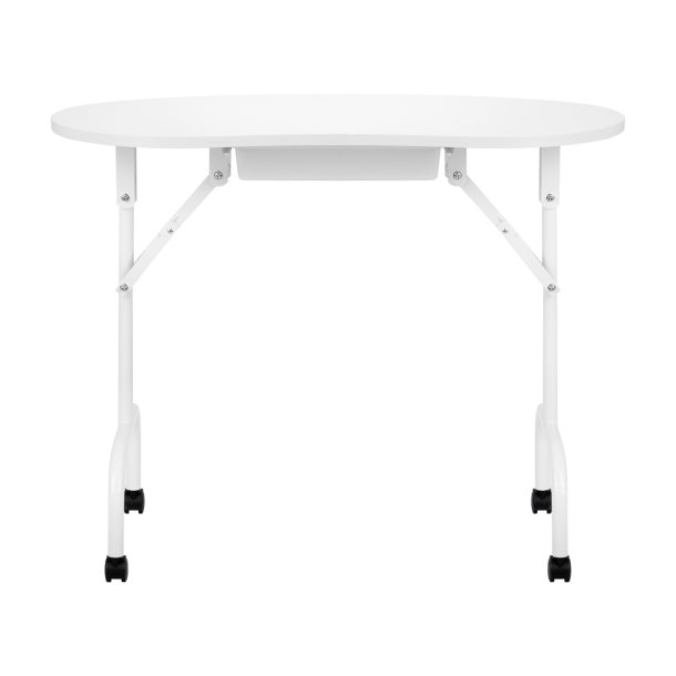 Sammenfoldelig skrivebord 4031 hvid + taske