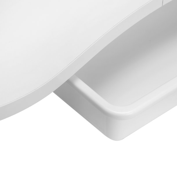 Sammenfoldelig skrivebord 4031 hvid + taske