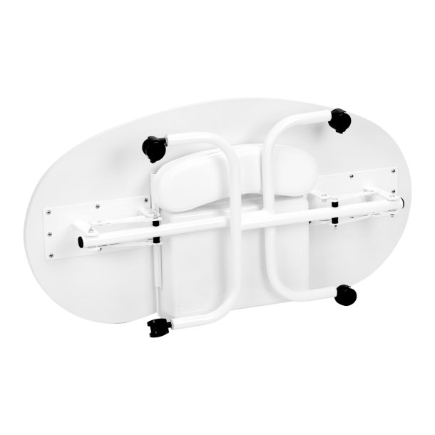 Sammenfoldelig skrivebord 4031 hvid + taske