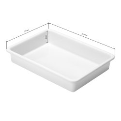 Sammenfoldelig skrivebord 4031 hvid + taske