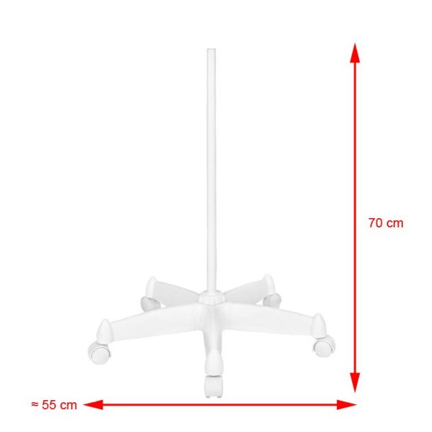 Moonlight 8012/5 ""hvid LED-luplampe med stativ
