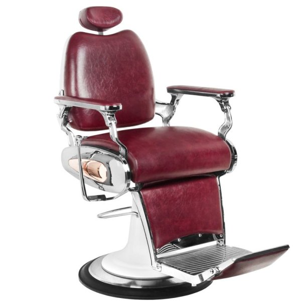 Gabbiano barber lnestol moto-stil bordeaux