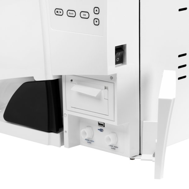 Lafomed autoklave premium line lfss23aa lcd med 23l klasse b medicinsk printer