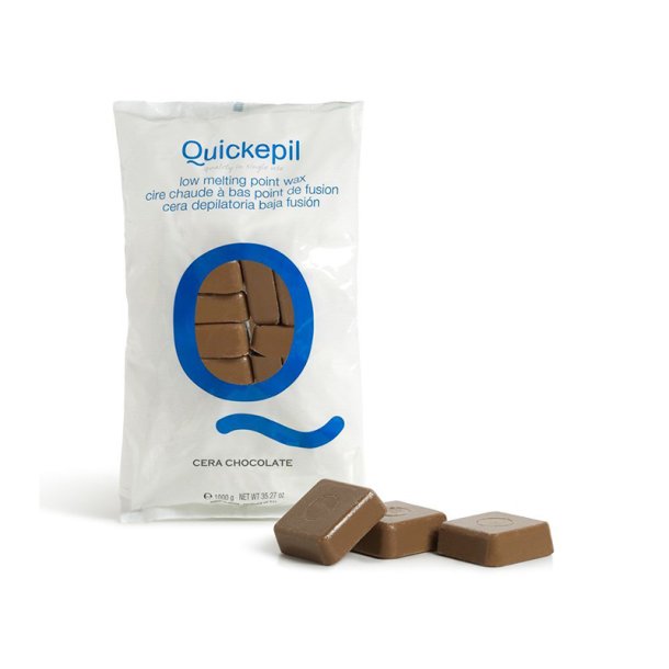 Quickepil hrd voks strimmells hrfjerningsmiddel 1 kg chokolade