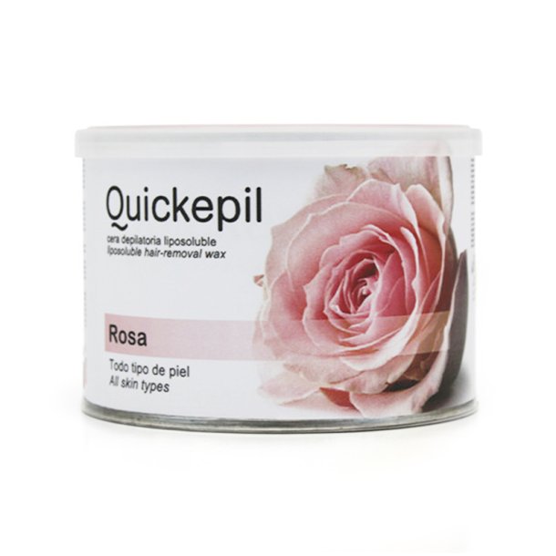 Quickepil hrfjerningsvoksdse, rose 400ml