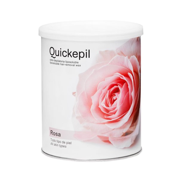 Quickepil hrfjerningsvoks dse rose 800ml