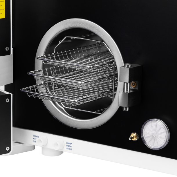 Lafomed autoklave premium line lfss08aa lcd med 8l klasse b medicinsk printer