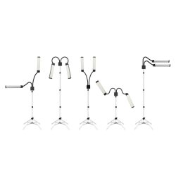 LED-lampe til jenvipper og makeup polluks ii type msp-ld01