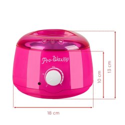 Pro voksvarmer 400ml, 100w pink dse