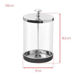 Glasbeholder til desinficering af vrktj 750ml
