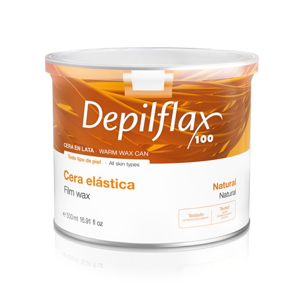 Depilflax 100 fleksibel hrfjerningsvoksdse 500ml naturlig