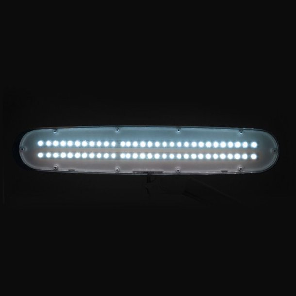 Elegant LED vrkstedslampe 801. standard hvid skruestik
