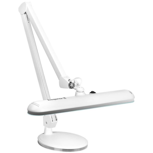 Elegant 801. LED vrkstedslampe med standard hvid base